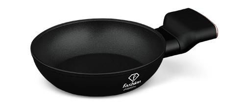 Mini tapadásmentes serpenyő, 16 cm, fekete és rózsaarany, 2. kép