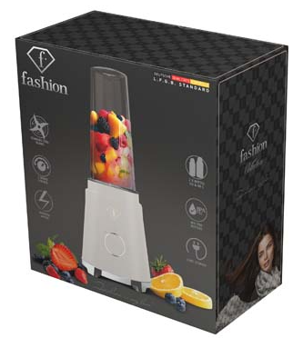 Smoothie-készítő 2 kulaccsal, krém és arany, 2. kép