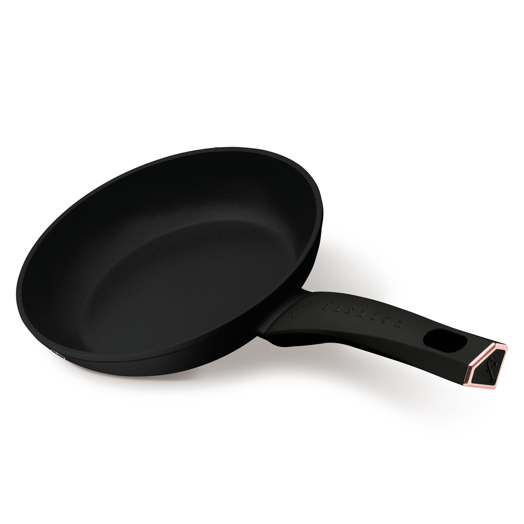 Non-stick frying pan, 20 cm, black and rose gold, photo 1