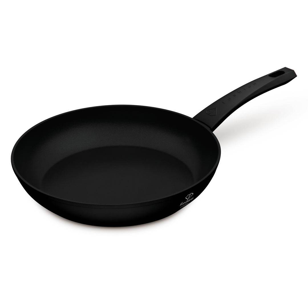 Tapadásmentes serpenyő, 28 cm, fekete és rózsaarany, kép 2