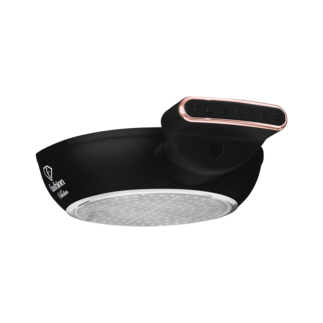 Mini-Antihaftpfanne, 16 cm, Schwarz und Roségold, Bild 3