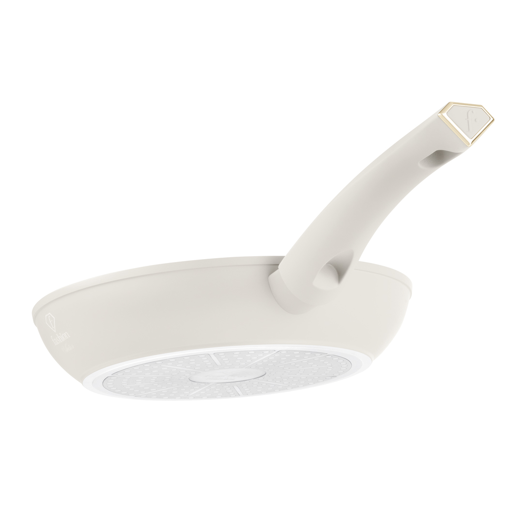 Poêle antiadhésive, 24 cm, crème et or, photo 3