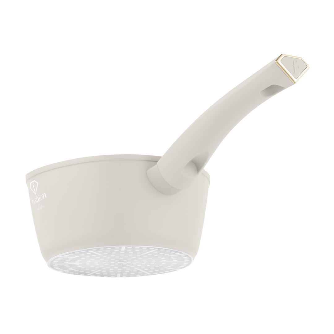 Saucepan, 16 cm, 1.2 litres, cream and gold, photo 3
