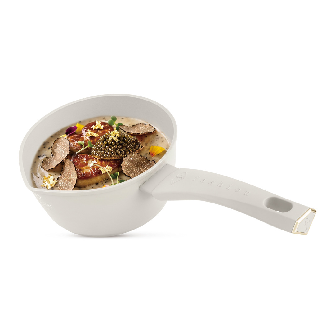 Saucepan, 16 cm, 1.2 litres, cream and gold, photo 4