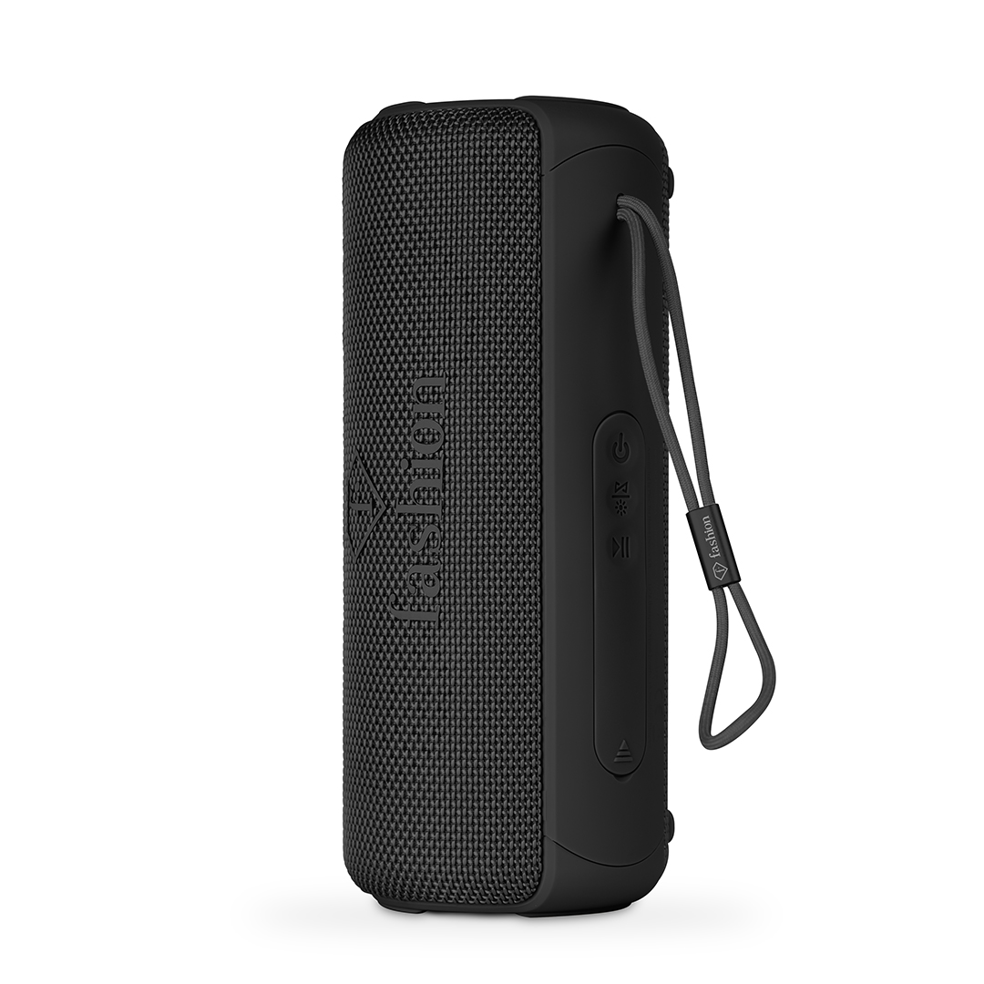Przenośny głośnik Bluetooth, 21 cm, czerń i różowe złoto, zdjęcie 1