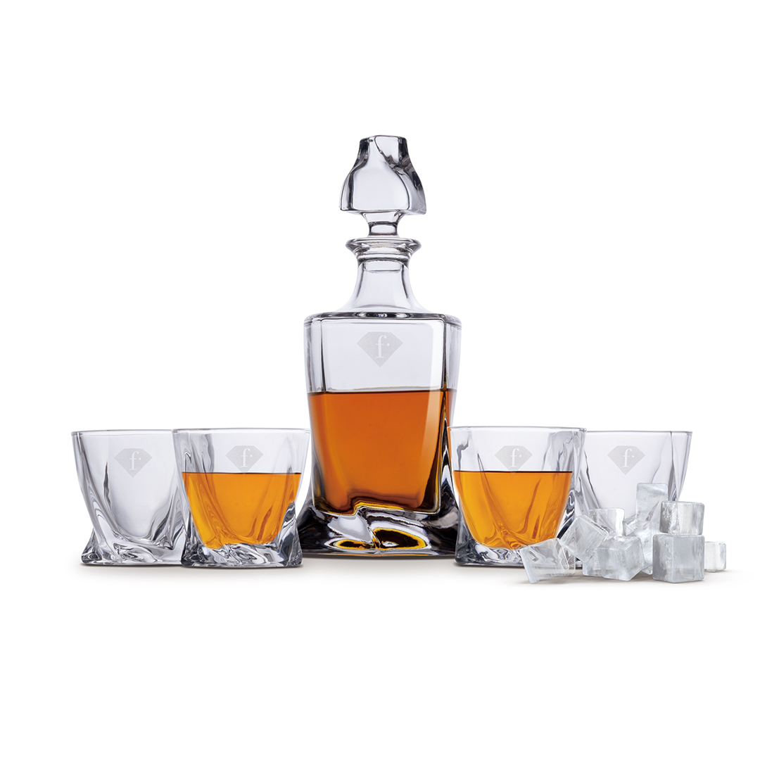 Whiskyset mit 4 Gläsern und Dekanter, Bild 1